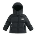 thumbnail image 1 of FDDMis Toddler Ski Jacket Fleece Jackets Kids Puffy Jacket Girls Long Sleeve Tops 7t Girls Clothes Baby Boy Clothes 2t Baby 0-6 Months, Black 11-12 Years, 1 of 7