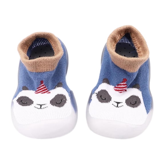 FDDMis Toddler Tap Shoes 6c Boys Shoes for Toddlers Play Shoes 1-3 Baby Boy Shoes Size 5 Baby Sock Shoes 6-12 Months Shoes 2 Year Old Girls, Blue 3-3.5 Years