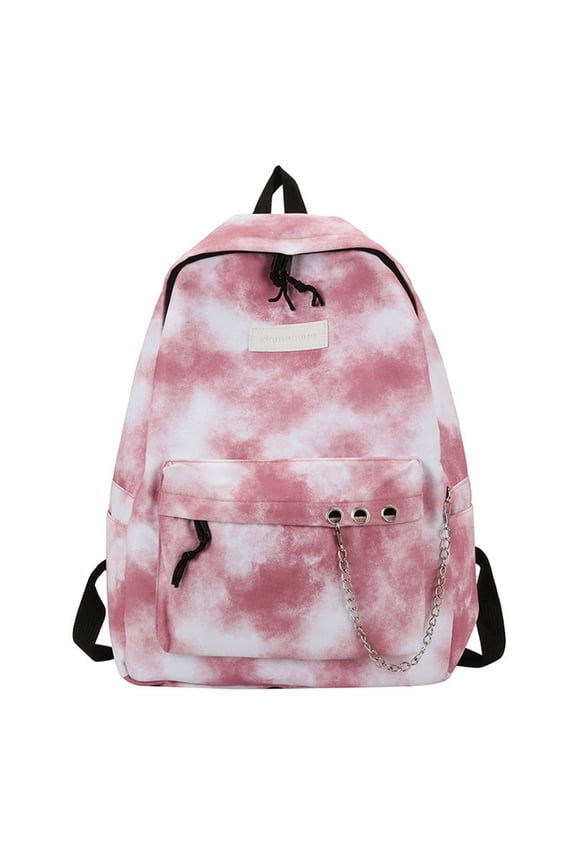 Track Backpack Purse for Women Light Weight Backpack Small Mens Backpack Handbag Travelling Backpack for Men Travel Backpack Personal Item, Pink