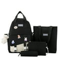 thumbnail image 1 of FDDMis Traveling Backpack Men's Backpack Women's Backpack Purse Rucksack Backpack with Weights Cute Tote Small Back Pack Big Back, Black One Size, 1 of 6