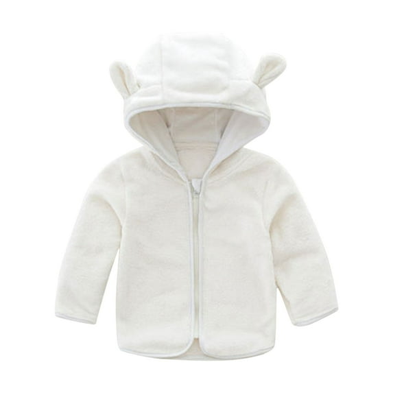 FDDMis Varsity Jacket Kids 18 Month Boy Jacket Girls' Fleece Jackets & Coats Toddler Girl Shirt Boy Newborn Clothes Girls Newborn Girl Clothes 10-12, White 18-24 Months