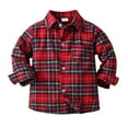 thumbnail image 1 of FDDMis White Tshirt Boys Christmas Shirts for Toddler Boys Plaid Shirt 4t Sweatshirt Girls Gifts Under 10 Dollars for Adults Mother Birthday Gifts 2, 12-18 Months, 1 of 5