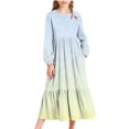 thumbnail image 1 of FDDMis Winter Dresses Black Long Sleeve Dress Party Dress Fall Maxi Dress Girls Dresses Size 14-16 Black Tie Dress 1 Year Old Girl Clothes, Beige 14-15 Years, 1 of 7
