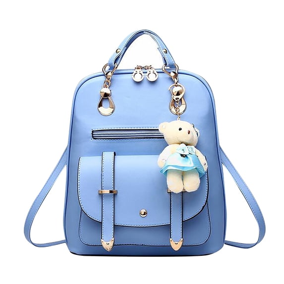 FDDMis Womens Travel Backpack for Women Work Bag Ladies Backpack Purse Work Women Travel Bag Women Bag Pack for Traveling, Light Blue One Size