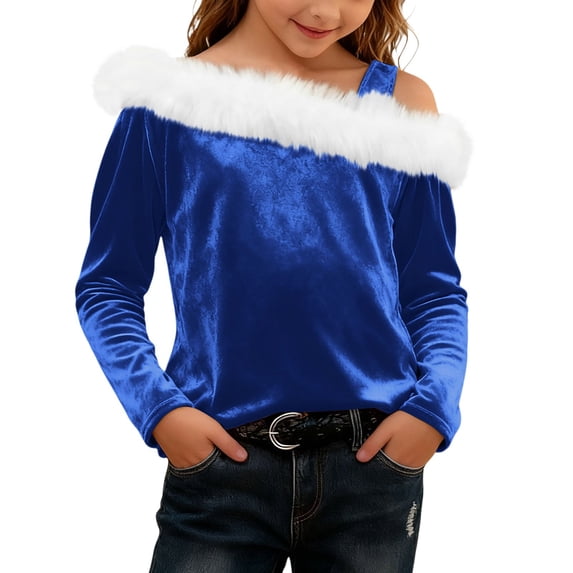 FDDMis Youth Graphic Tees Girls Long Sleeve Tops Size 14-16 Oxford Shirt Plaid Shirts for Girls Shirts 14 Year Old Girl Clothes Trendy Clothes