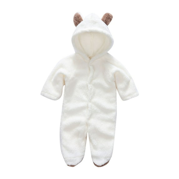 FDDMis Zipper Onesies 0-3 Months Toddler Girl Sweatsuit 6-12 Month Boy Clothes Girls' Overalls Side Snap Onesies Baby Boy Baby Long Sleeve Bodysuit Overalls for Toddler Girls Kids Coveralls 4t