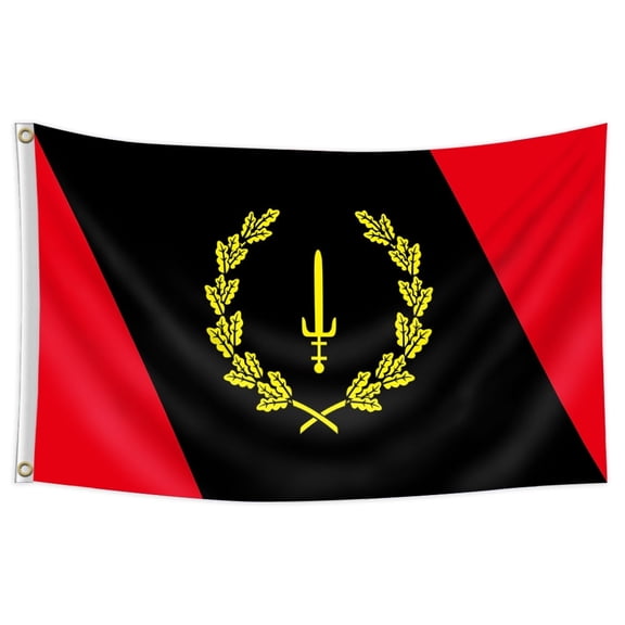 FDEEOM Black American Heritage Flag 1967 3x5 Ft, African American Heritage Flags Sword For Dorm College Room Wall Double Printed Black History Month Flag With UV Fade Proof