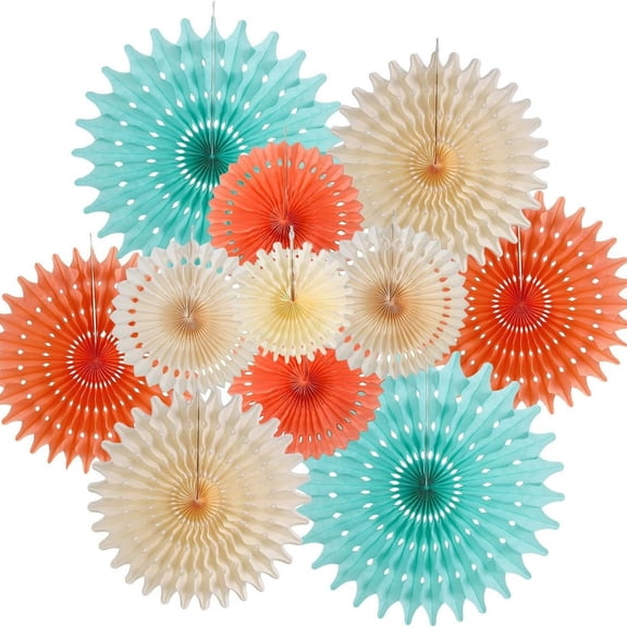 FDEEOM Hanging Honeycomb Paper Fans Hot Pink Party Decorations Fuchsia Pink Birthday Paper Decoration for Wedding Graduation Events Accessories