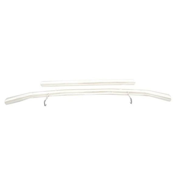 FDFO01S Stainless Steel Front Runner - Polished - 71in. x 10in. x 13in. - Easy Installation