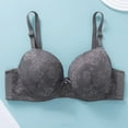 thumbnail image 1 of FDGIU 2025 Women's Lace Balconette Bra - Plus Size Underwire Side Support, Full Coverage Demi Cup with Wide Straps & Smooth T-Shirt Design, 1 of 3