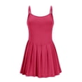 thumbnail image 1 of FDGIU 2025 Women's Swing Sundress - Sleeveless Pleated Scoop Neck Tank Dress for Summer Casual Wear, 1 of 6