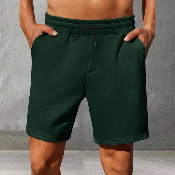 FDGIU Cargo Shorts Men's Stretch Cargo Shorts Casual Drawstring Classic Summer Short With Multi Pockets Bermuda Shorts Back to School Essentials