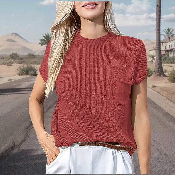 FDGIU Casual Oversized Sweater for Women, Soft Loose Fit Long Sleeve Pullover, Comfy Knit Casual Wear Tops