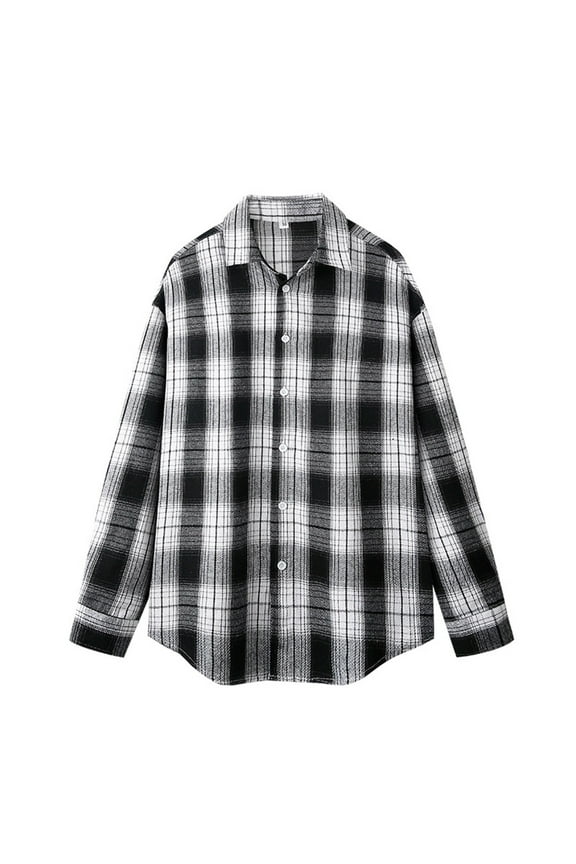Men's 2025 Flannel Shirt Jacket - Button Down Plaid Shacket, Fleece Lined with Pockets, Long Sleeve Lightweight Fall Outerwear & Layering Piece