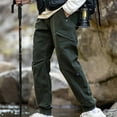 thumbnail image 1 of FDGIU Men's Lightweight Stretch Cargo Work Pants - Ripstop Hiking Pants with Pockets, Outdoor Tactical Pants for Men, 1 of 6