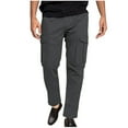 thumbnail image 1 of FDGIU Men's Lightweight Stretch Cargo Work Pants - Ripstop Hiking Pants with Pockets, Outdoor Tactical Pants for Men, 1 of 5