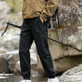 thumbnail image 1 of FDGIU Men's Lightweight Stretch Cargo Work Pants - Ripstop Hiking Pants with Pockets, Outdoor Tactical Pants for Men, 1 of 6