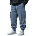 thumbnail image 1 of FDGIU Men's Relaxed Fit Jogger Sweatpants - Comfy Casual Pants with Drawstring Waist & Pockets, 1 of 7