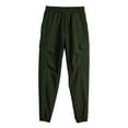 thumbnail image 1 of FDGIU Men's Streetwear Cargo Jogger - Relaxed Fit with Pockets, Everyday Light Sweatpants‌ Casual Pants, 1 of 4