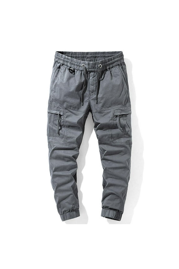 Men's Tactical Cargo Pants Fall 2025 - Lightweight Stretch Work Pants with Multi-Pockets, Outdoor Hiking Jogger Pants