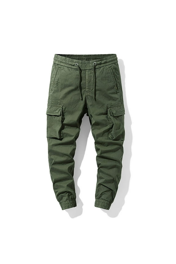 Men's Tactical Cargo Pants Fall 2025 - Lightweight Stretch Work Pants with Multi-Pockets, Outdoor Hiking Jogger Pants