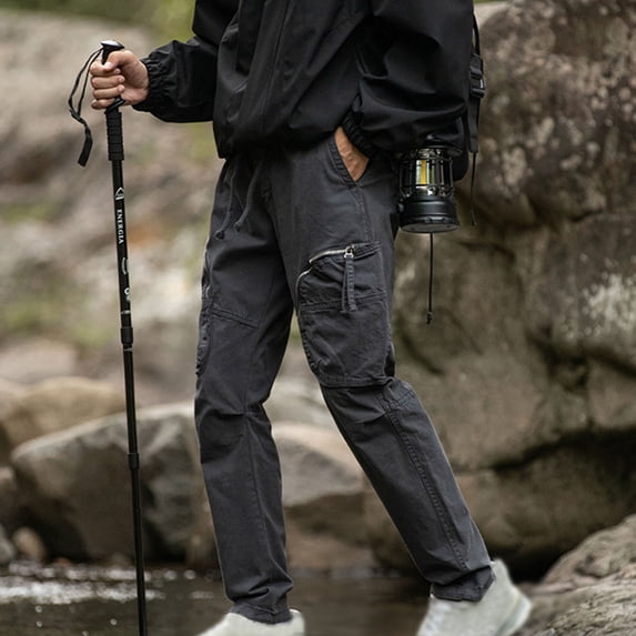 FDGIU Men's Tactical Cargo Pants Fall 2025 - Lightweight Stretch Work Pants with Multi-Pockets, Outdoor Hiking Jogger Pants