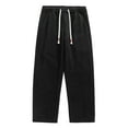 thumbnail image 1 of FDGIU Men's Thermal Jogger Sweatpants - Fleece Lined Winter Warm Pants with Pockets, Running Hiking Sports Pants, 1 of 7