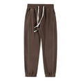 thumbnail image 1 of FDGIU Men's Winter Warm Fleece Lined Joggers - Sweatpants with Pockets, Sports Running Hiking Active Pants, 1 of 3