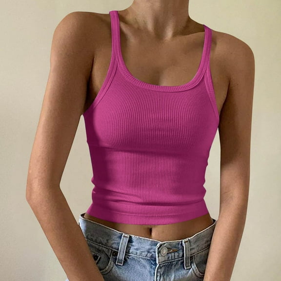 FDGIU Plus Size Women's 2025 Summer Boho Floral Tank Tops - Adjustable Spaghetti Strap Cami Blouse, Loose Fit Tunic for Vacation Beach Style