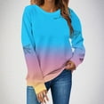 thumbnail image 1 of FDGIU Spooky Season Cute Ghost Graphic Women's Halloween Sweatshirt Oversized Crewneck Pullover Long Sleeve Casual Top Halloween Shirts for Women, 1 of 4