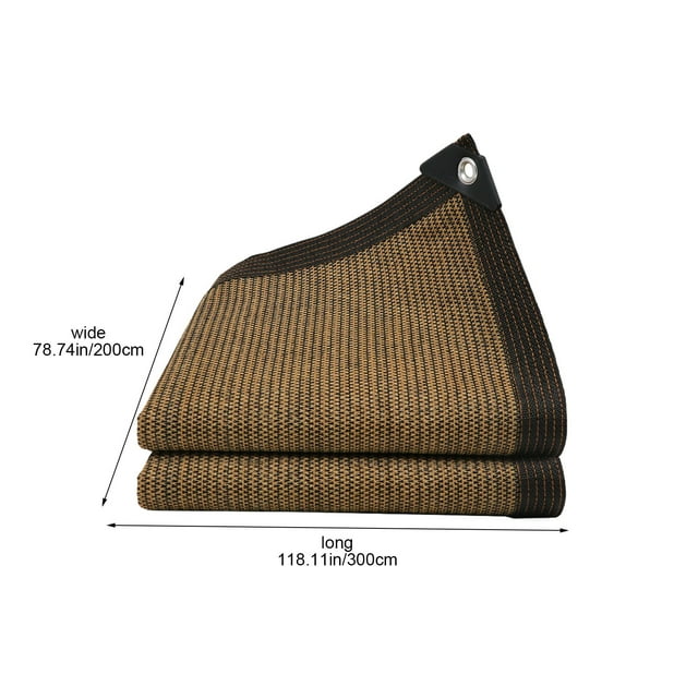FDGIU Sun Shade Sun Shade Commercial Outdoor Shade Cover Sand Rectangle Heavy Duty Permeable Backyard Shade Cloth For Patio Garden Sandbox Outdoor Sun Awning