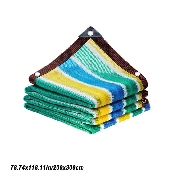 FDGIU Sun Shade Sunscreen Mesh For Outdoor Use Heat Insulation And Sun-shading Mesh For Rooftops Outdoor Sun Awning