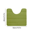 thumbnail image 1 of FDGIU Toilet Mats Anti - Slip Floor Mat Set - Durable, Absorbent, Stylish & Safe for Bathroom & Kitchen;Memory Foam Bath Mat Set, 1 of 7