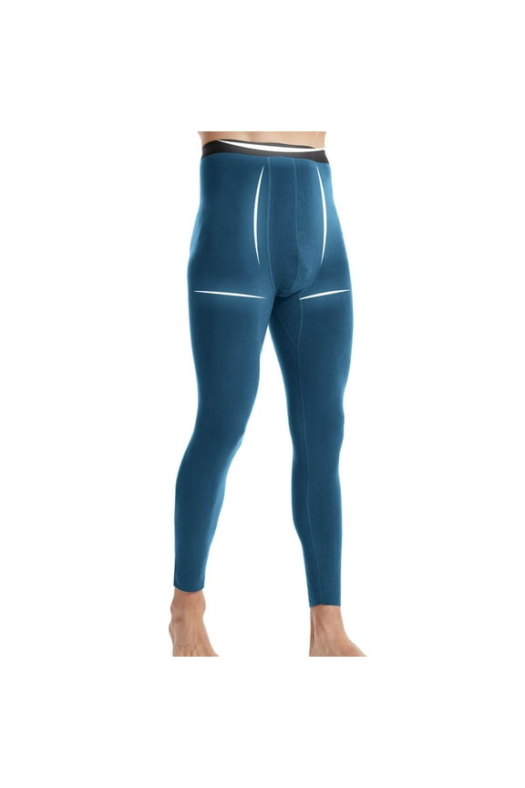 Trousers Plus Velvet Man Solid-Color German-Velvet Seamless Underwear Leggings Thick Underwear Silk Thermal Pants Heavyweight Fleece Cargo Pants