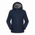 thumbnail image 1 of FDGIU Winter Women's Long Lightweight Puffer Jacket, Hooded Warm Insulated Long Sleeve Coat for Everyday, 1 of 2