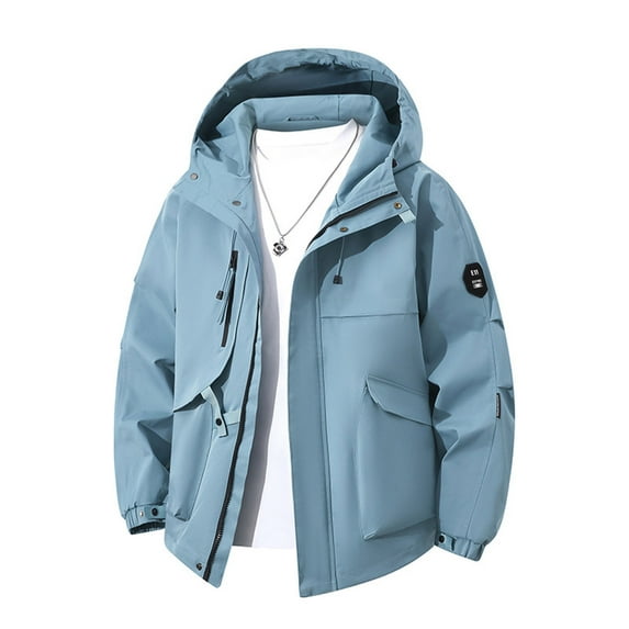 FDGIU Women's Lightweight Windbreaker Jacket 2025 Fall - Zip Up Hooded Outdoor Coat, Casual Long Sleeve Outerwear