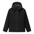 thumbnail image 1 of ‌FDGIU Women's Lightweight Windbreaker Jacket 2025 Fall - Zip Up Hooded Outdoor Coat, Casual Long Sleeve Outerwear, 1 of 3