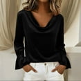 thumbnail image 1 of FDGIU ‌‌‌‌Women's Long Sleeve Tops - Blouse Dressy Casual Shirts Fall Winter Business Work Outfits, 1 of 6