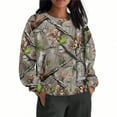 thumbnail image 1 of FDGIU Women's Oversized Sweatshirts 2025 - Fleece Pullover Crewneck Long Sleeve, Comfy Fall Winter Tops Casual Outfits, 1 of 7