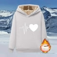 thumbnail image 1 of FDGIU Women's Trendy Oversized Hoodie 2025 - Fleece Pullover with Pocket, Winter Fall Fashion Sweatshirt for Cozy Loungewear & Plus Size Outfits, 1 of 3
