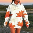 thumbnail image 1 of FDGIU Women's Trendy Oversized Hoodie 2025 - Fleece Pullover with Pocket, Winter Fall Fashion Sweatshirt for Cozy Loungewear & Plus Size Outfits, 1 of 5