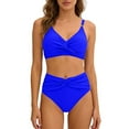 thumbnail image 1 of FDGIU Women's Tummy Control Tankini - Two Piece High Waisted Bathing Suit with Full Coverage Bikini Bottoms, 1 of 7