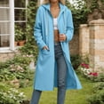thumbnail image 1 of FDGIU Women's Zip Up Hoodie - Long Sleeve Oversized Tunic Sweatshirt, 2025 Fall Winter Fashion Full Zip Pullover with Pockets for Streetwear Fall Outfits, 1 of 7