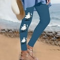 thumbnail image 1 of FDGIU Yoga Pants Stretch Pants Women's Halloween Fashion Printed High Waist Summer Solid Color Bottom Pants Women's Bottom Pants Tummy Control Trousers, 1 of 4