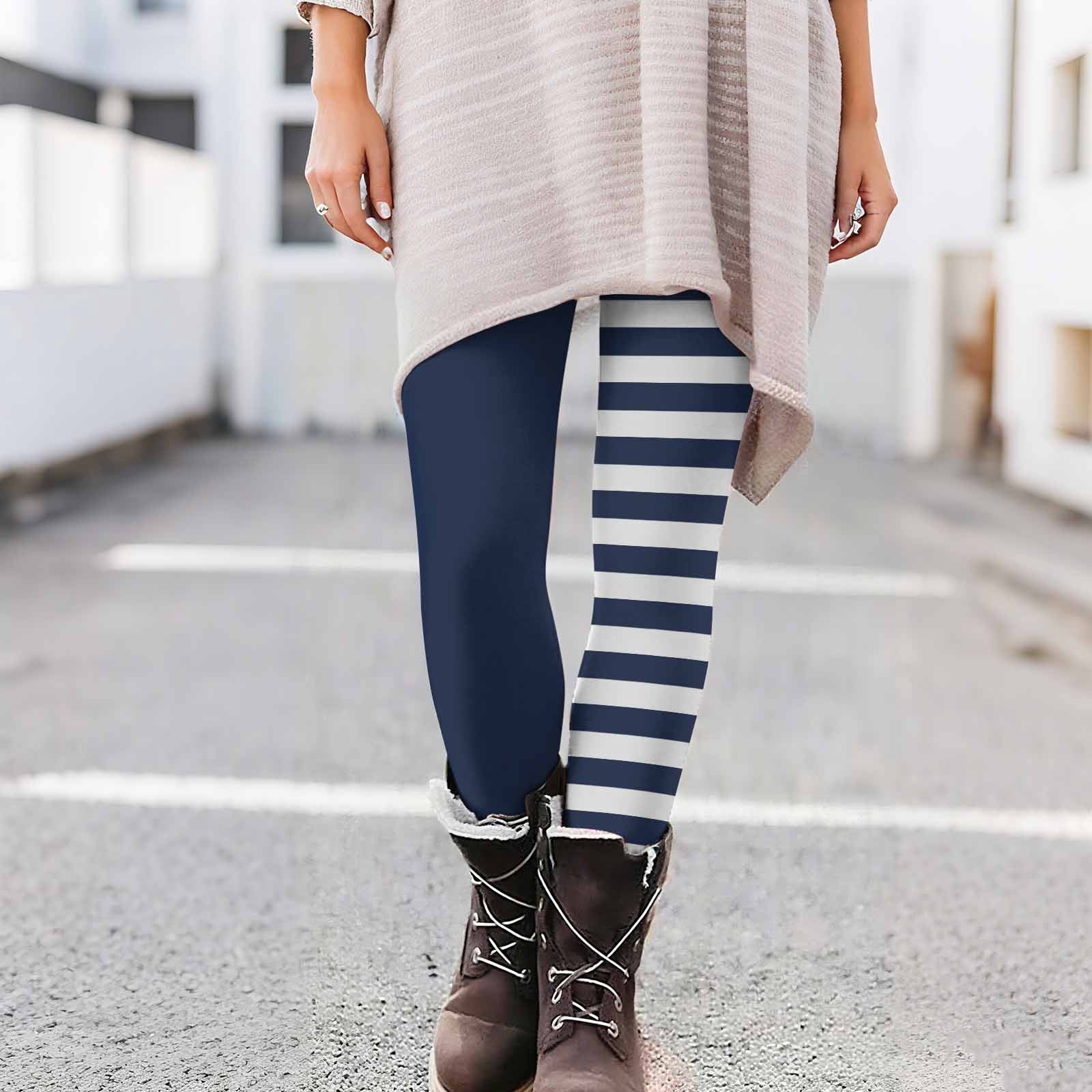 Printed thin pencil feet pants stretch big ladies yoga pants leggings
