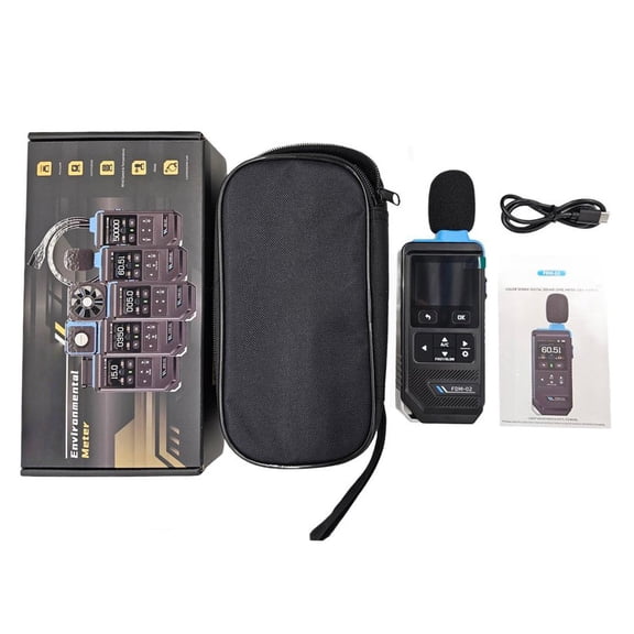 FDM-02 High for Precision Noise Meter Decibel Measurement Instrument Handheld