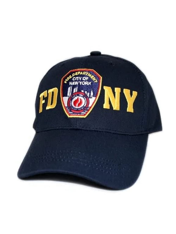 FDNY Baseball Cap Hat Officially Licensed by The New York City Fire Department