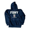 thumbnail image 1 of FDNY Hoodie Sweatshirt New York City Fire Department Navy Small, 1 of 2