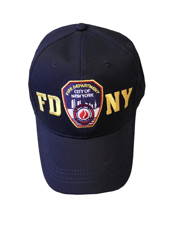 Junior Kids Baseball Hat Fire Department of New York Navy Blue One Size