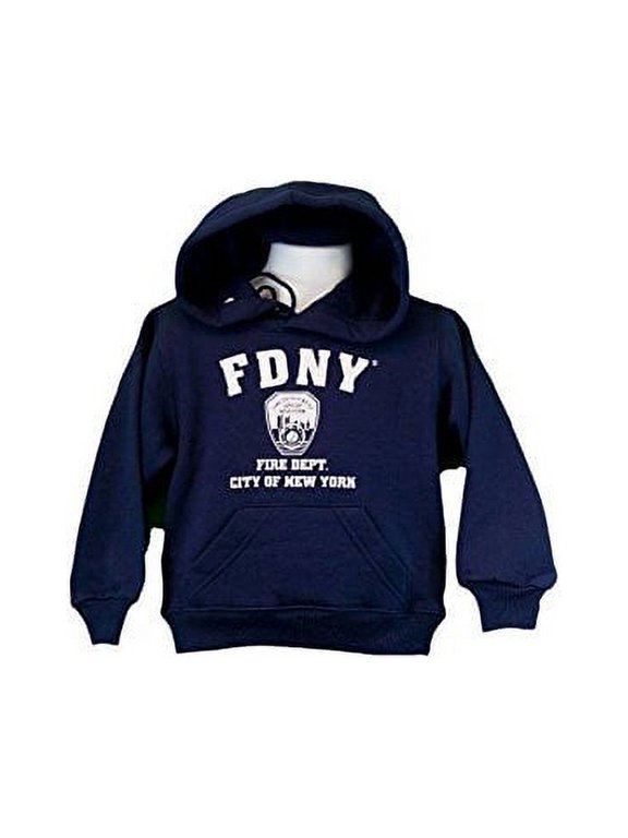 Kids Hoodie White Print Sweatshirt Navy X-Small2-4